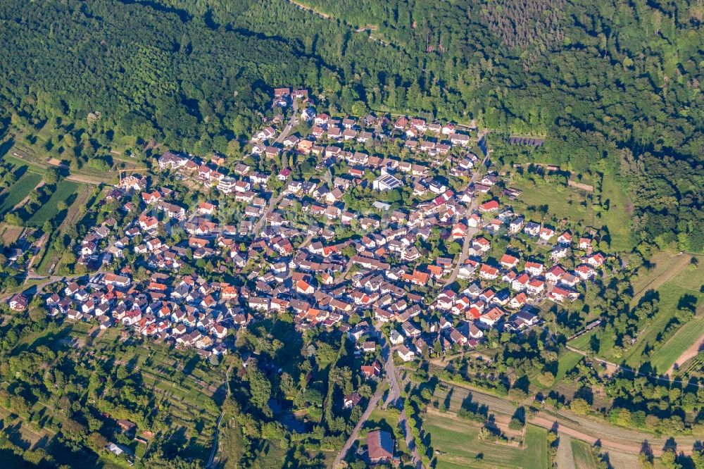 Luftbild Sulzbach - Dorf - Ansicht am Rande von Feldern in Sulzbach im Bundesland Baden-Württemberg, Deutschland