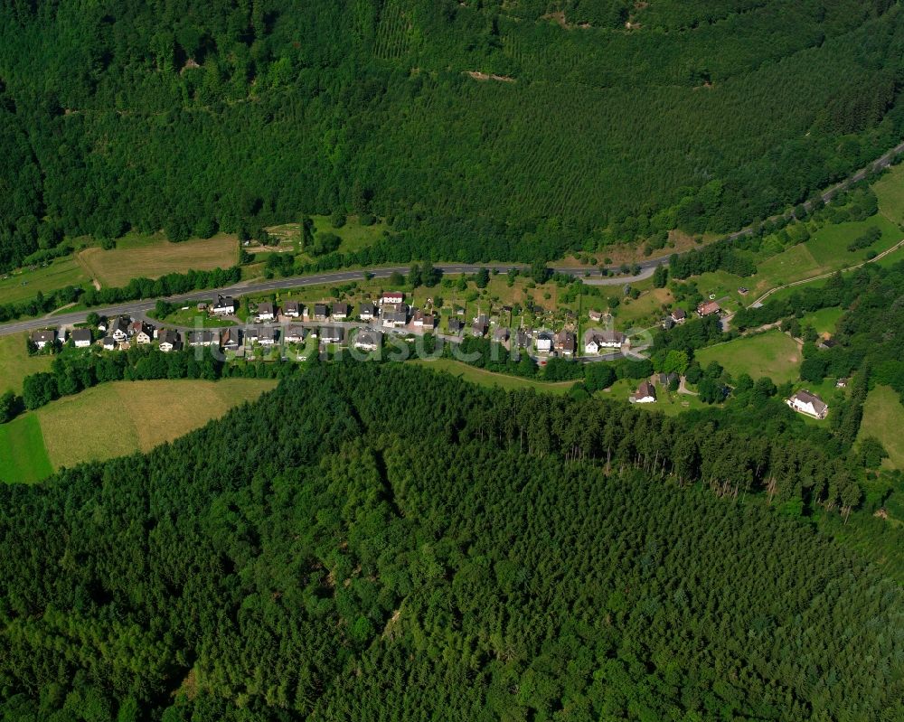 Luftbild Banfe - Dorf - Ansicht am Rande Waldgebieten in Banfe im Bundesland Nordrhein-Westfalen, Deutschland