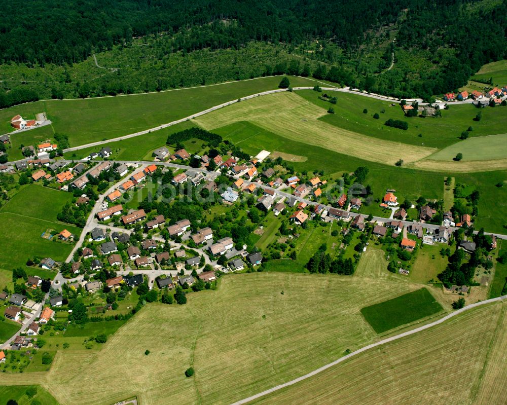 Luftbild Rotensol - Dorf - Ansicht am Rande von Waldgebieten in Rotensol im Bundesland Baden-Württemberg, Deutschland