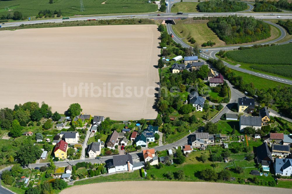 Luftbild Schönhaide - Dorf - Ansicht am Rande von Waldgebieten in Schönhaide im Bundesland Thüringen, Deutschland