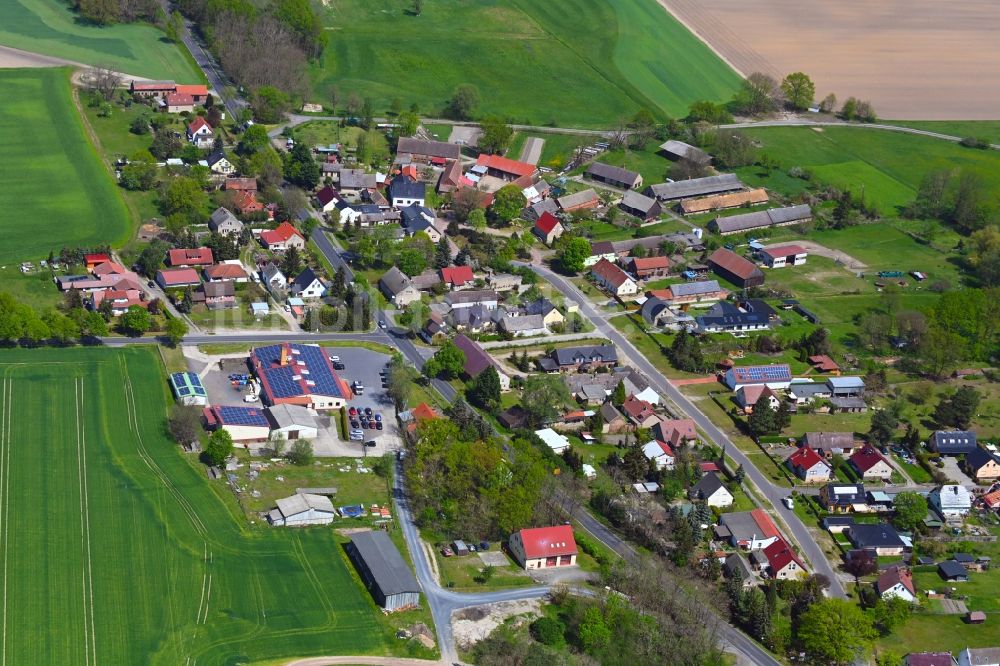 Luftbild Ranzig - Dorf - Ansicht in Ranzig im Bundesland Brandenburg, Deutschland