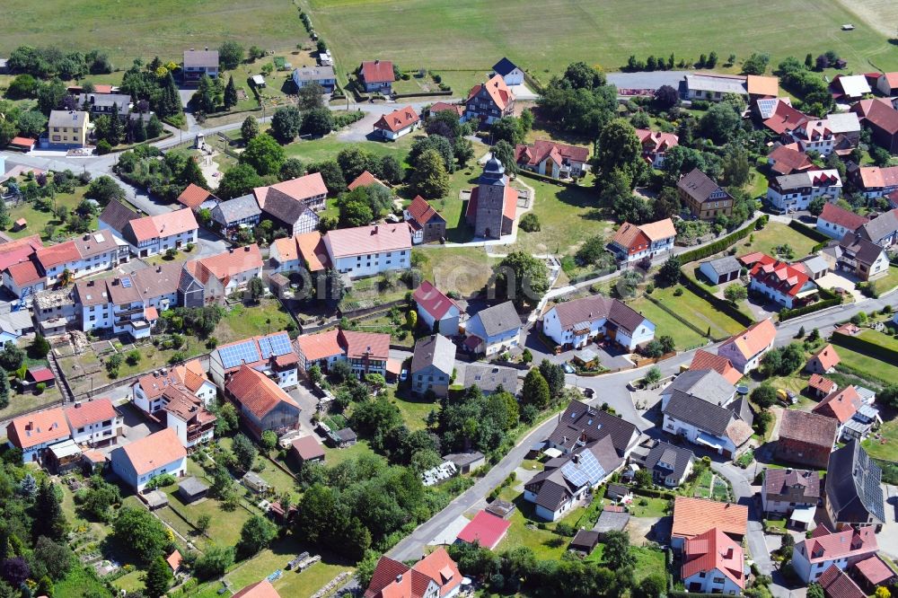 Luftbild Reichenbach - Dorf - Ansicht in Reichenbach im Bundesland Hessen, Deutschland