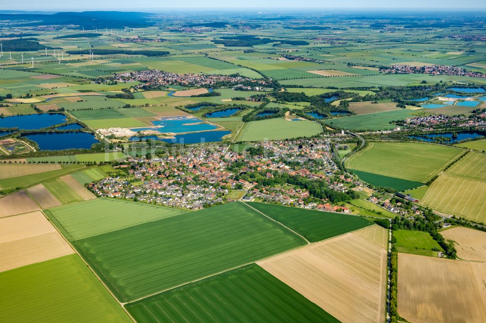 Luftbild Rössing - Dorf - Ansicht in Rössing im Bundesland Niedersachsen, Deutschland