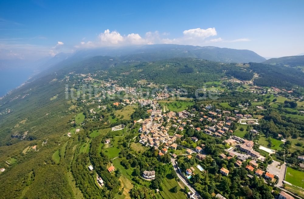 Luftaufnahme San Zeno - Dorf - Ansicht von San Zeno in Veneto, Italien