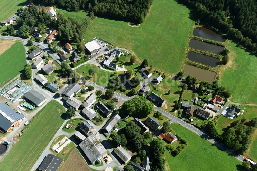 Luftbild Schönlind - Dorf - Ansicht von Schönlind im Bundesland Bayern