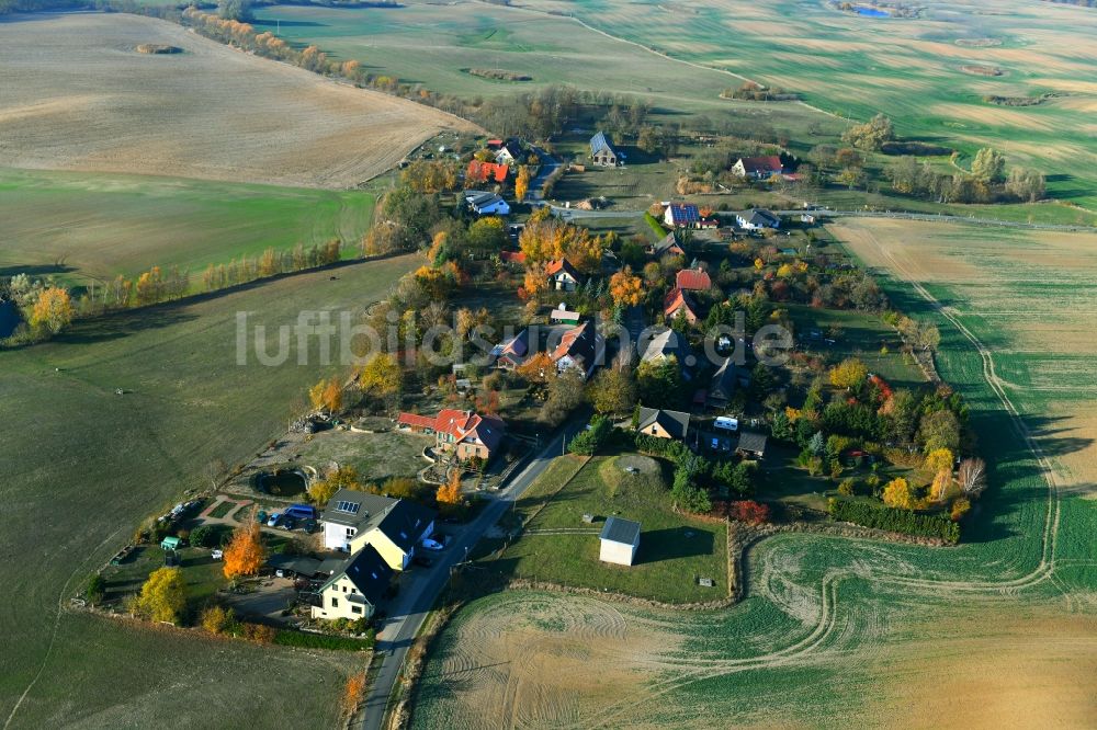 Luftbild Siehdichum - Dorf - Ansicht in Siehdichum im Bundesland Mecklenburg-Vorpommern, Deutschland