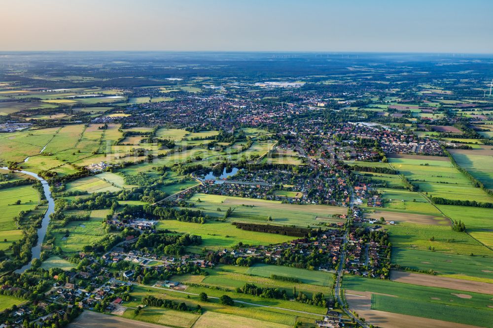 Luftaufnahme Winsen (Luhe) - Dorf - Ansicht von Stöckte in Winsen (Luhe) im Bundesland Niedersachsen