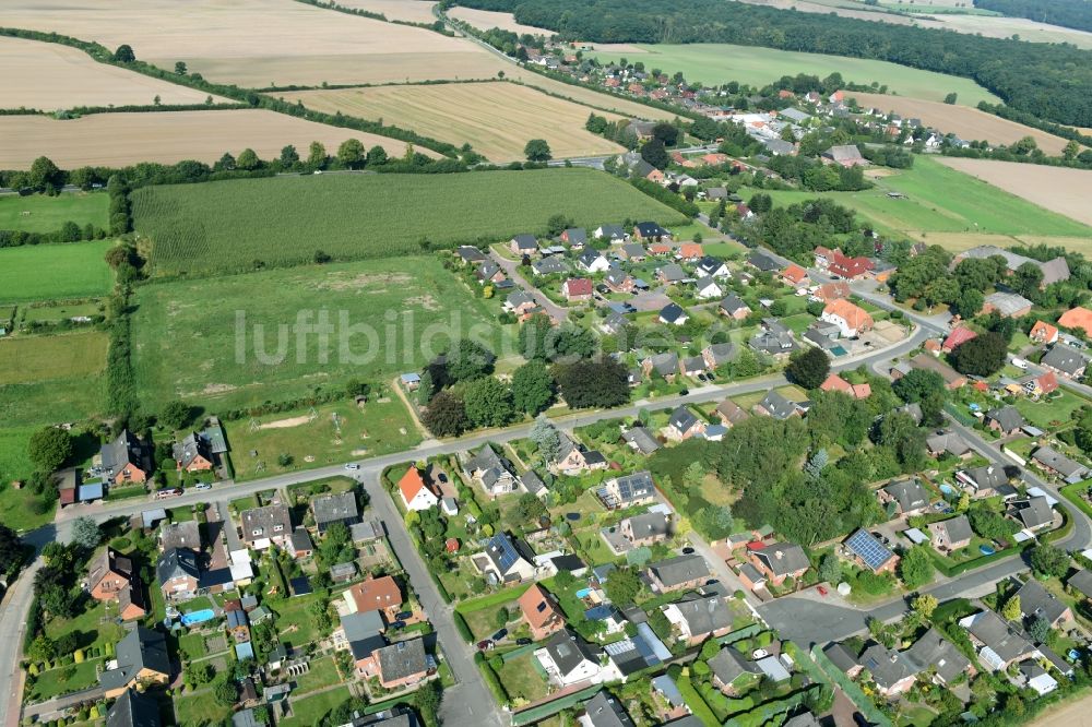 Talkau von oben - Dorf - Ansicht von Talkau im Bundesland Schleswig-Holstein