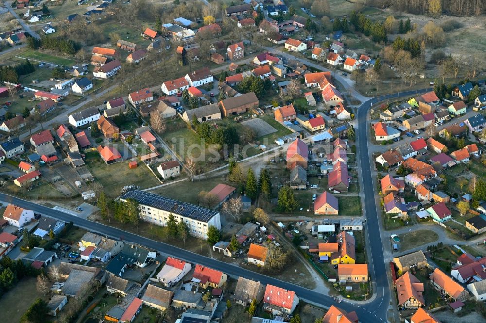 Luftbild Temnitzquell - Dorf - Ansicht in Temnitzquell im Bundesland Brandenburg, Deutschland