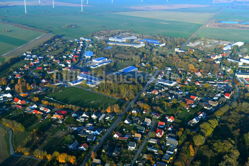 Trinwillershagen von oben - Dorf - Ansicht in Trinwillershagen im Bundesland Mecklenburg-Vorpommern, Deutschland