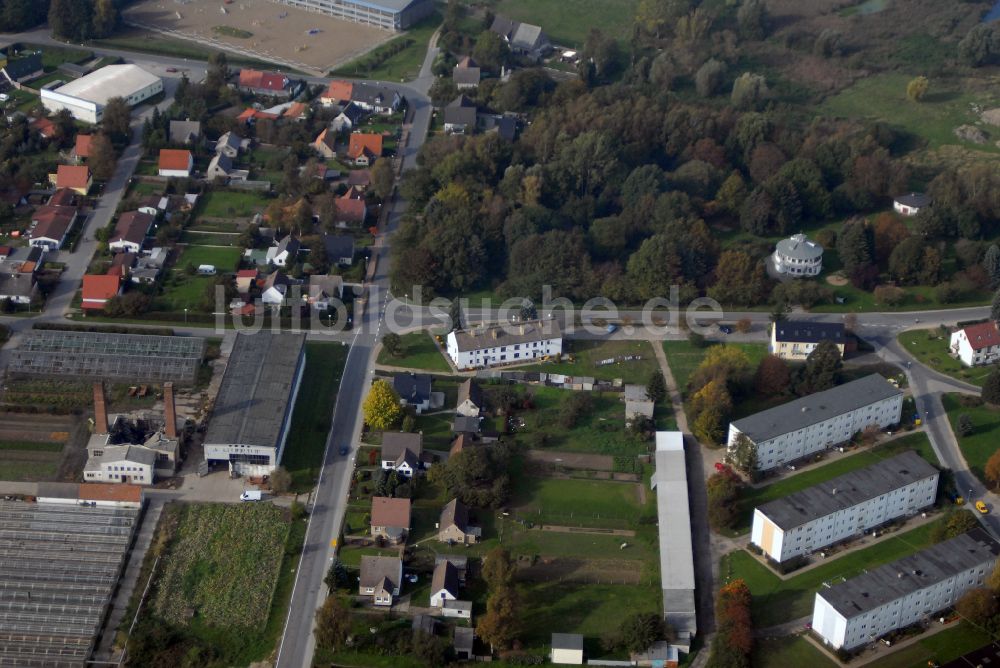 Trinwillershagen aus der Vogelperspektive: Dorf - Ansicht in Trinwillershagen im Bundesland Mecklenburg-Vorpommern, Deutschland