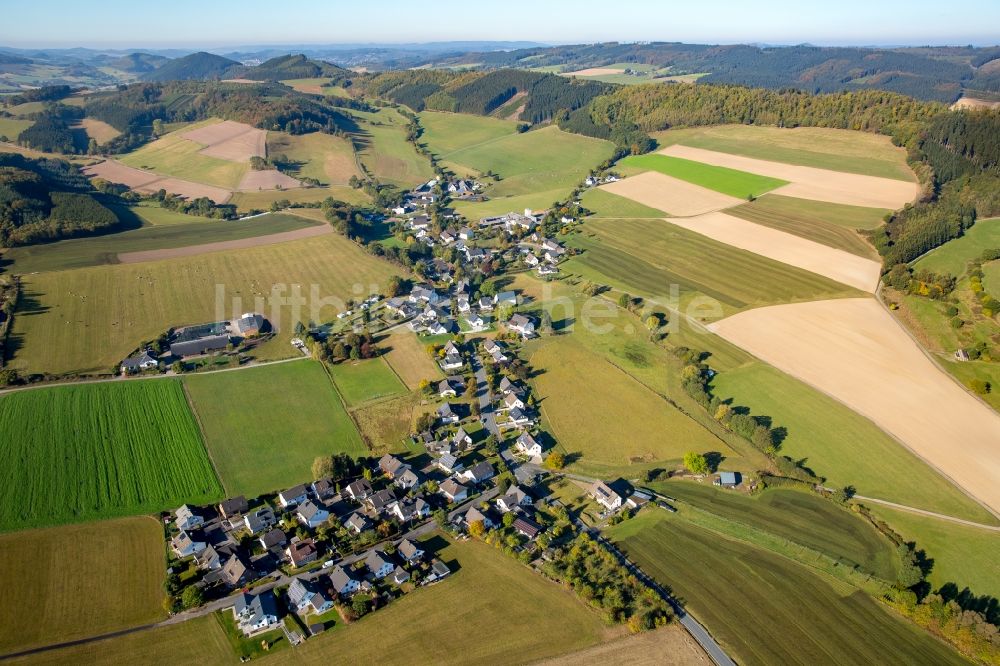 Luftbild Visbeck - Dorf - Ansicht von Visbeck im Bundesland Nordrhein-Westfalen