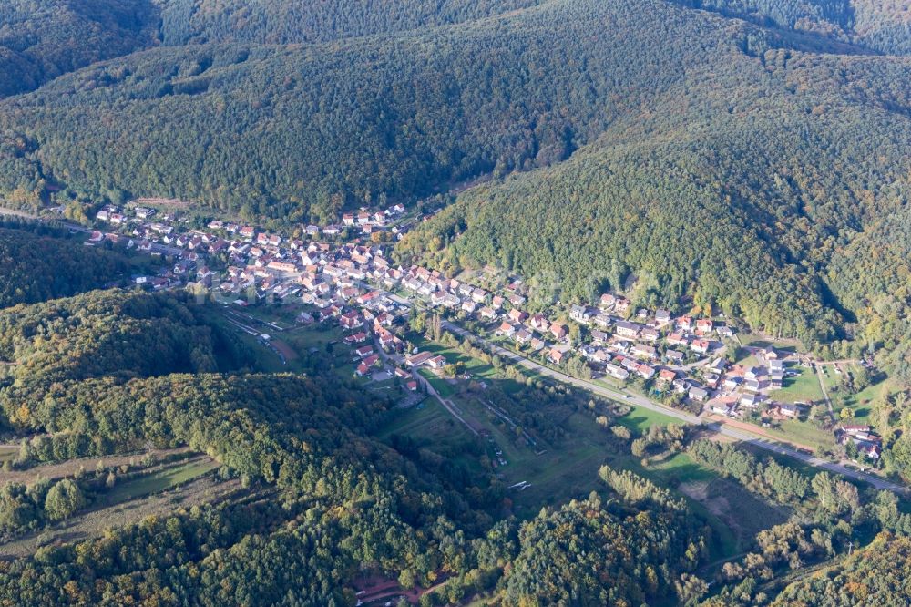 Luftbild Waldrohrbach - Dorf - Ansicht in Waldrohrbach im Bundesland Rheinland-Pfalz, Deutschland