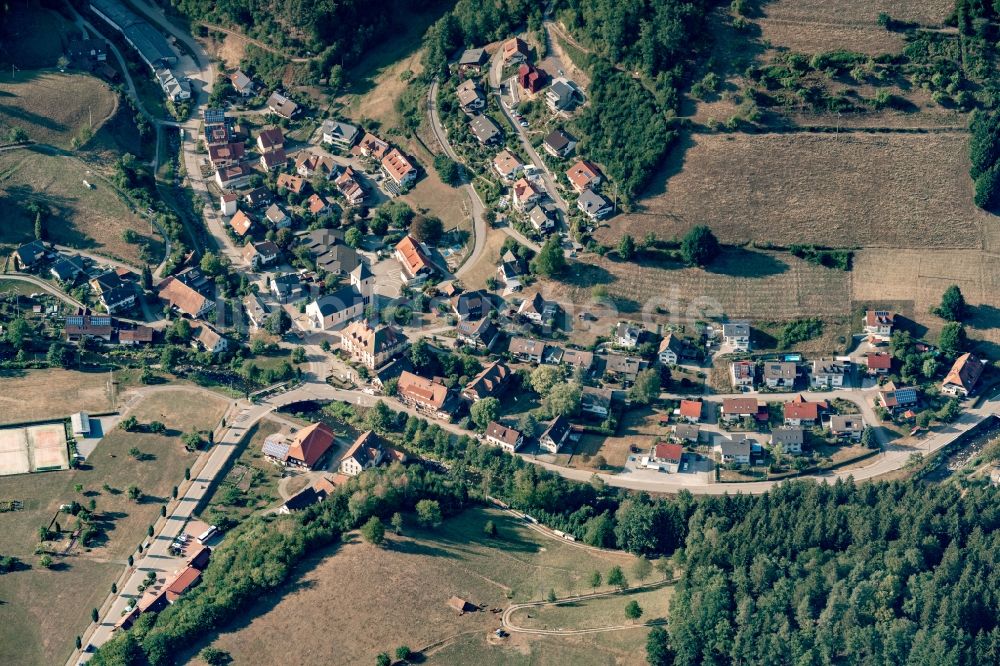 Walke von oben - Dorf - Ansicht in Walke im Bundesland Baden-Württemberg, Deutschland