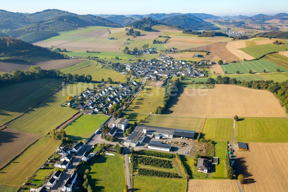 Luftbild Wallen - Dorf - Ansicht von Wallen im Bundesland Nordrhein-Westfalen