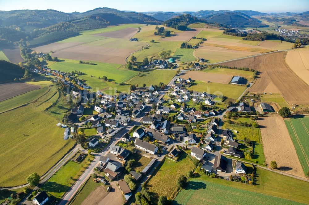 Luftaufnahme Wallen - Dorf - Ansicht von Wallen im Bundesland Nordrhein-Westfalen