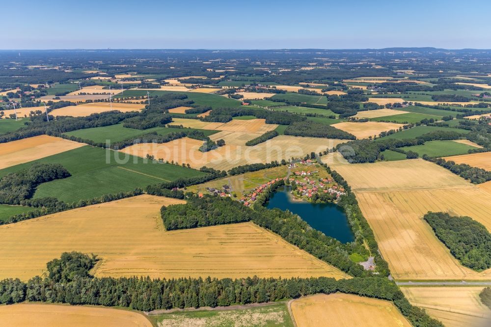 Warendorf von oben - Dorf - Ansicht in Warendorf im Bundesland Nordrhein-Westfalen, Deutschland