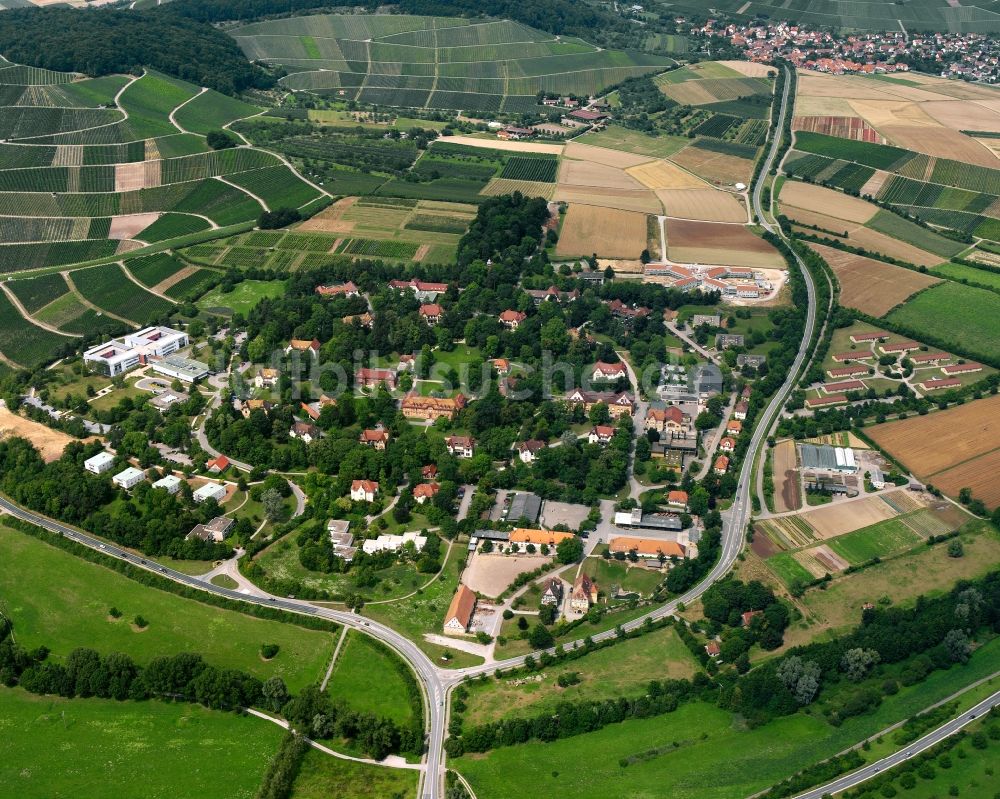 Luftbild Weißenhof - Dorf - Ansicht in Weißenhof im Bundesland Baden-Württemberg, Deutschland