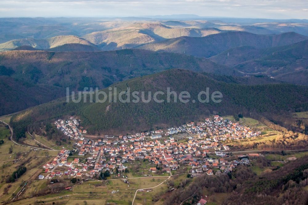 Luftbild Wernersberg - Dorf - Ansicht in Wernersberg im Bundesland Rheinland-Pfalz, Deutschland