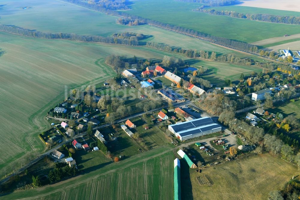 Luftbild Wolde - Dorf - Ansicht in Wolde im Bundesland Mecklenburg-Vorpommern, Deutschland