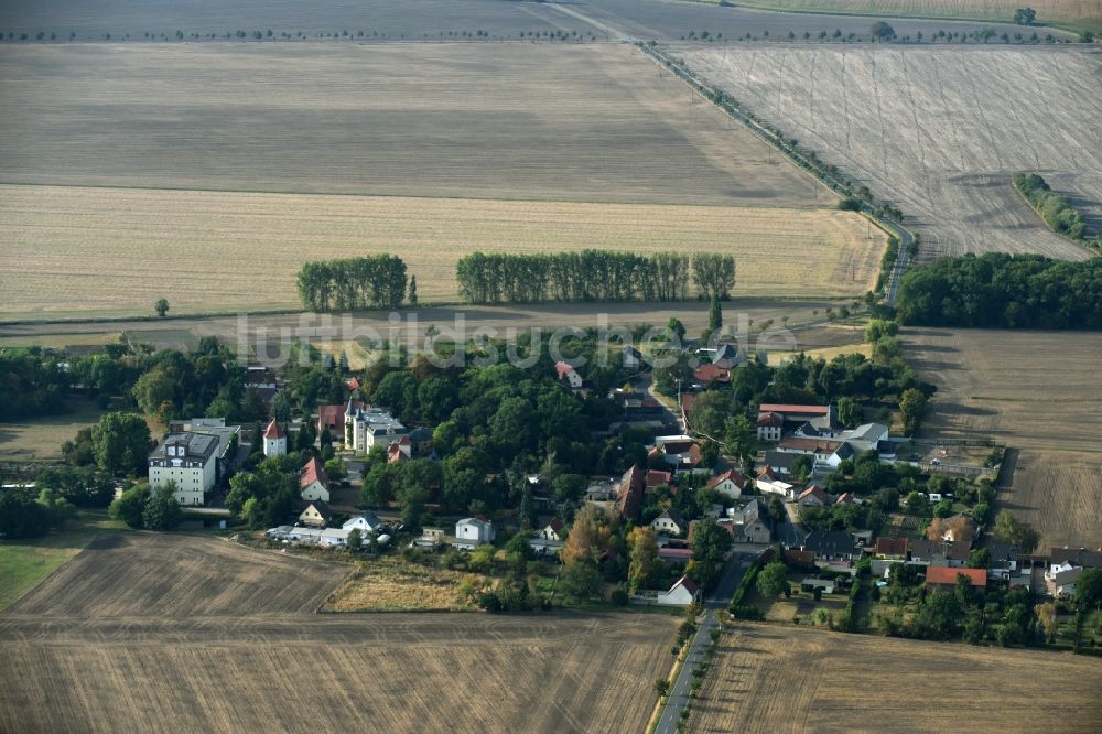 Luftbild Zehringen - Dorf - Ansicht von Zehringen im Bundesland Sachsen-Anhalt