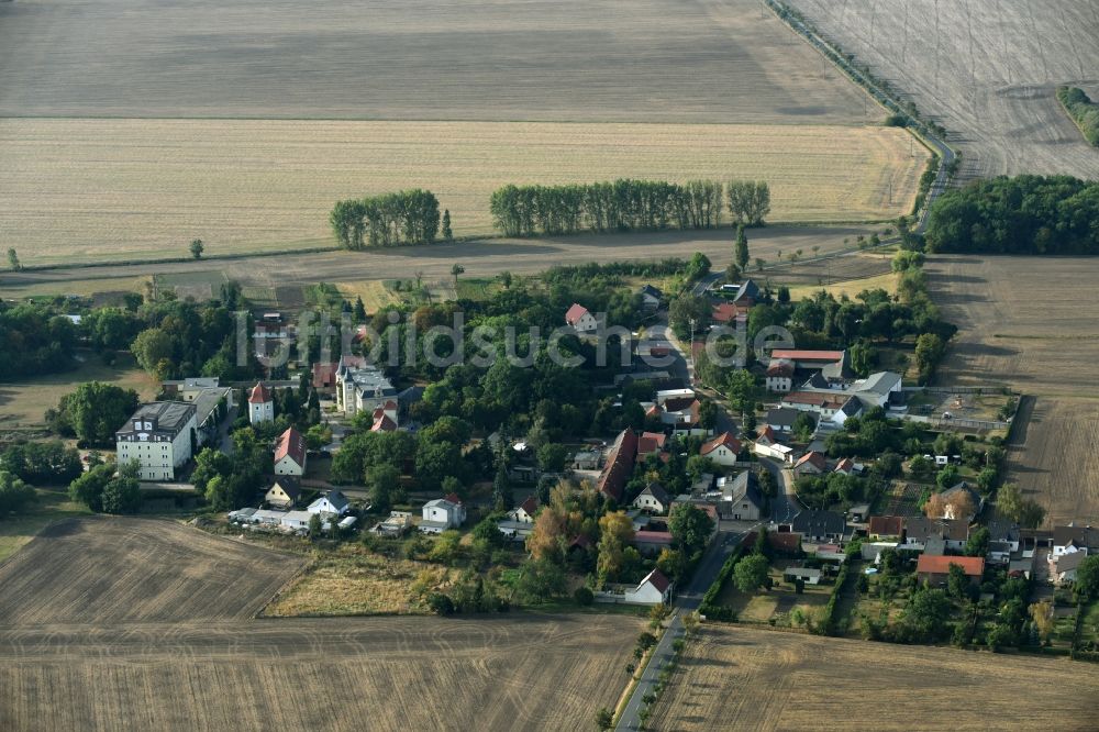 Luftaufnahme Zehringen - Dorf - Ansicht von Zehringen im Bundesland Sachsen-Anhalt