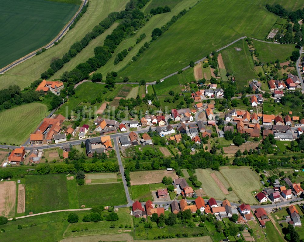 Luftbild Zwinge - Dorf - Ansicht in Zwinge im Bundesland Thüringen, Deutschland