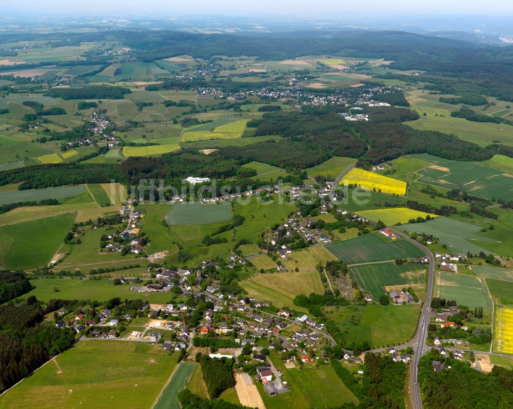 Luftbild Birnbach - Dorfansicht von Birnbach im Bundesland Rheinland-Pfalz