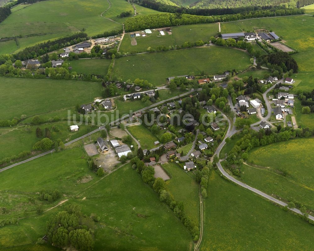 Luftaufnahme Cassel - Dorfansicht von Cassel im Bundesland Rheinland-Pfalz