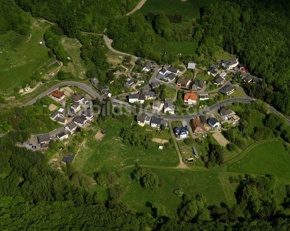 Luftaufnahme Heulingshof - Dorfansicht von Heulingshof im Bundesland Rheinland-Pfalz