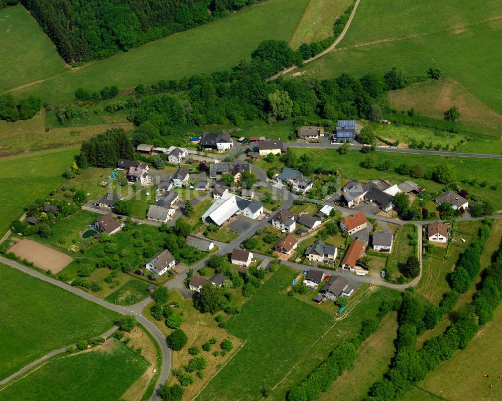 Luftbild Birkenbeul - Dorfansicht von Kratzhahn in Birkenbeul im Bundesland Rheinland-Pfalz