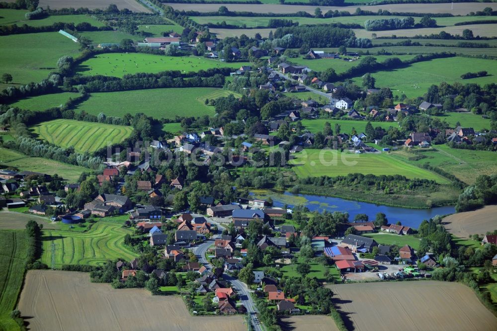 Luftbild Labenz - Dorfansicht von Labenz im Bundesland Schleswig-Holstein