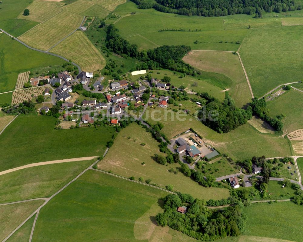 Ölsen aus der Vogelperspektive: Dorfansicht Ölsen im Bundesland Rheinland-Pfalz