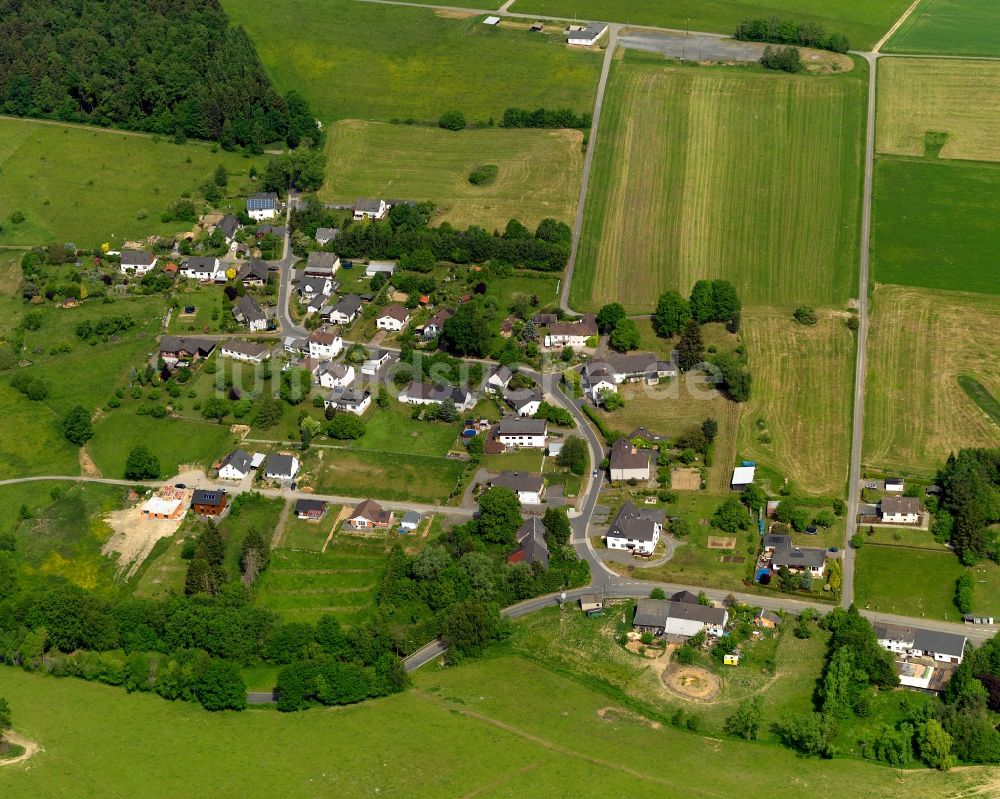 Luftbild Oberirsen - Dorfansicht von Marenbach in Oberirsen im Bundesland Rheinland-Pfalz