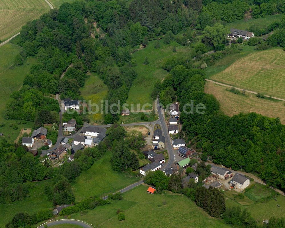 Luftbild Niederirsen - Dorfansicht Niederirsen im Bundesland Rheinland-Pfalz