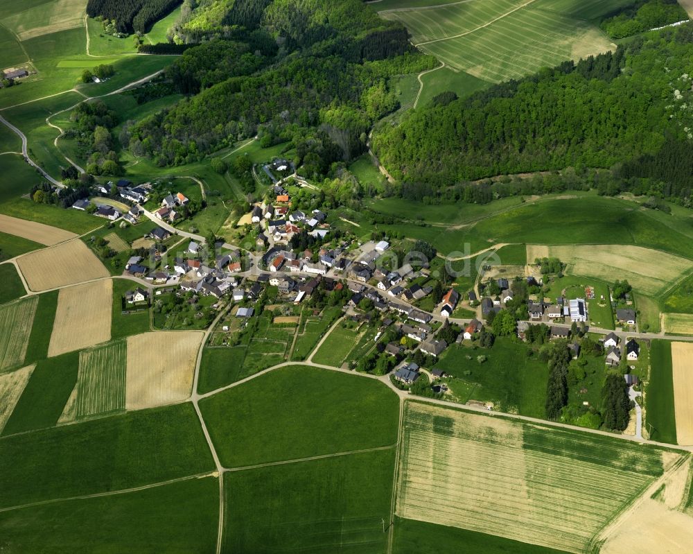 Luftaufnahme Pomster - Dorfansicht von Pomster im Bundesland Rheinland-Pfalz