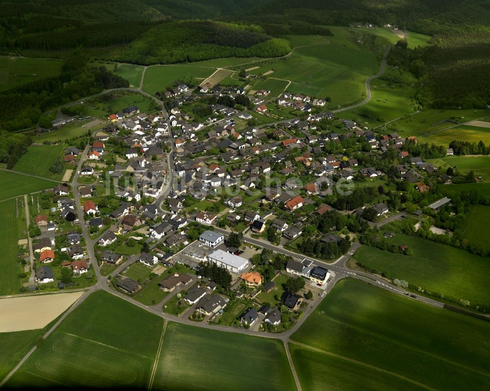 Luftbild Bad Neuenahr-Ahrweiler - Dorfansicht von Ramersbach im Bundesland Rheinland-Pfalz