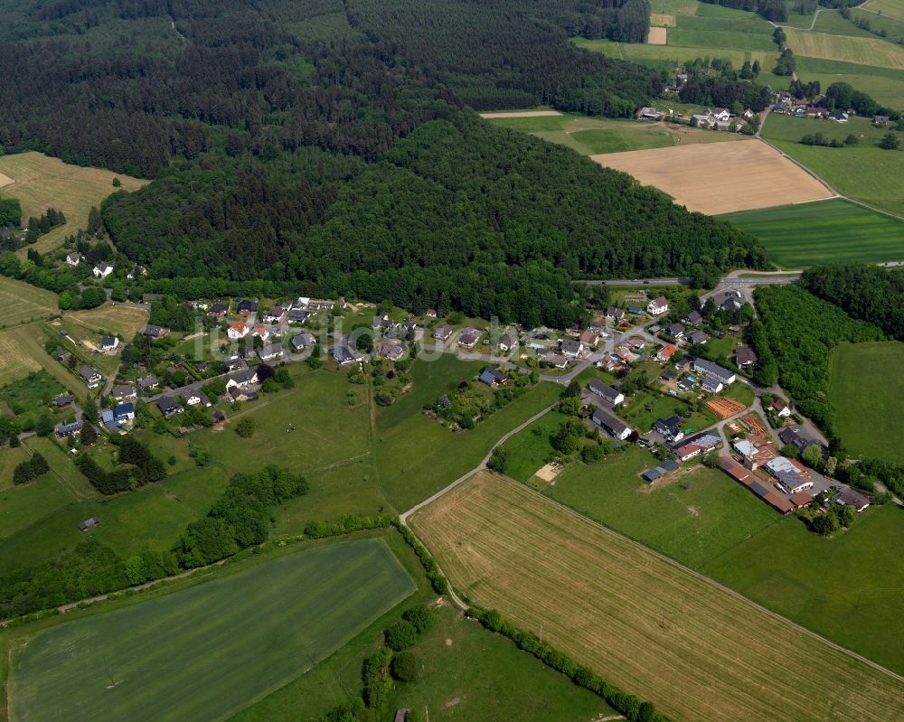 Luftaufnahme Rettersen - Dorfansicht von Rettersen im Bundesland Rheinland-Pfalz