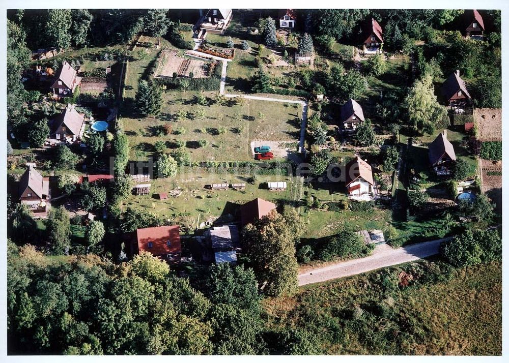 Luftbild Sonneburg - Brandenburg - Dorfansicht von Sonnenburg (südlich von Bad Freienwalde) in Brandenburg.