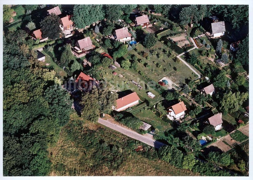 Sonneburg - Brandenburg von oben - Dorfansicht von Sonnenburg (südlich von Bad Freienwalde) in Brandenburg.