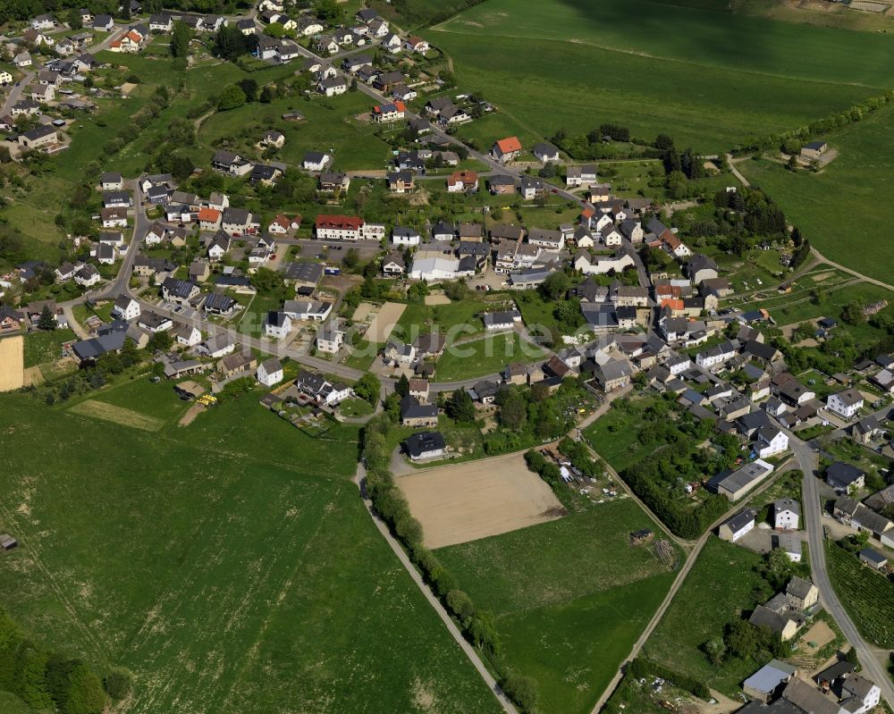 Spessart von oben - Dorfansicht von Spessart im Bundesland Rheinland-Pfalz