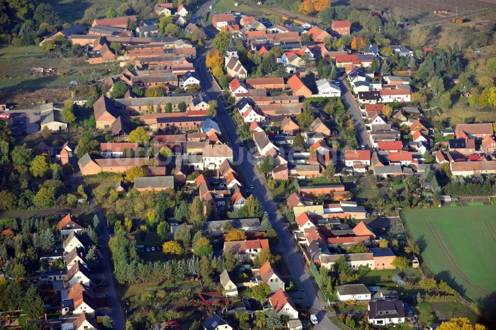 Luftaufnahme Uchtdorf - Dorfansicht von Uchtdorf im Bundesland Sachsen-Anhalt