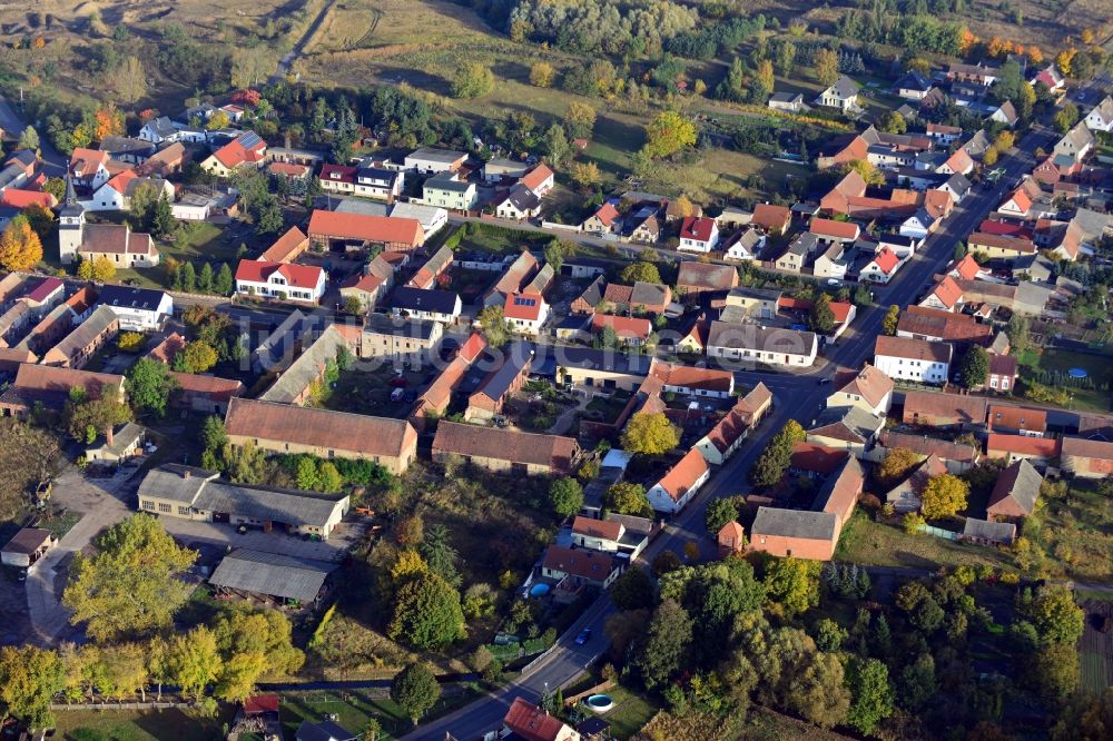 Luftbild Uchtdorf - Dorfansicht von Uchtdorf im Bundesland Sachsen-Anhalt