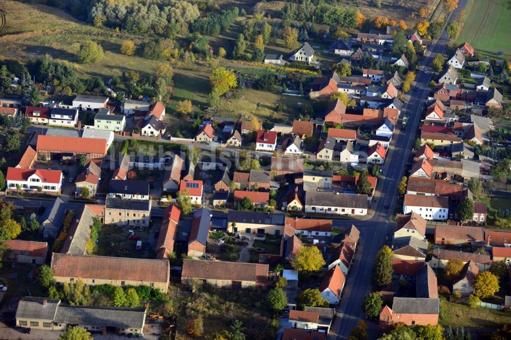 Luftaufnahme Uchtdorf - Dorfansicht von Uchtdorf im Bundesland Sachsen-Anhalt