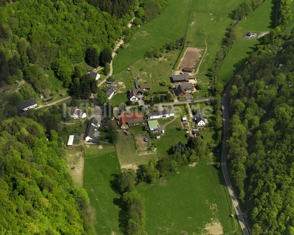 Luftbild Weidenbach - Dorfansicht von Weidenbach im Bundesland Rheinland-Pfalz