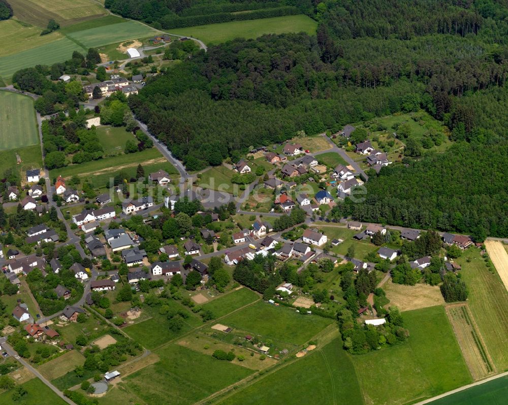 Luftaufnahme Wölmersen - Dorfansicht von Wölmersen im Bundesland Rheinland-Pfalz