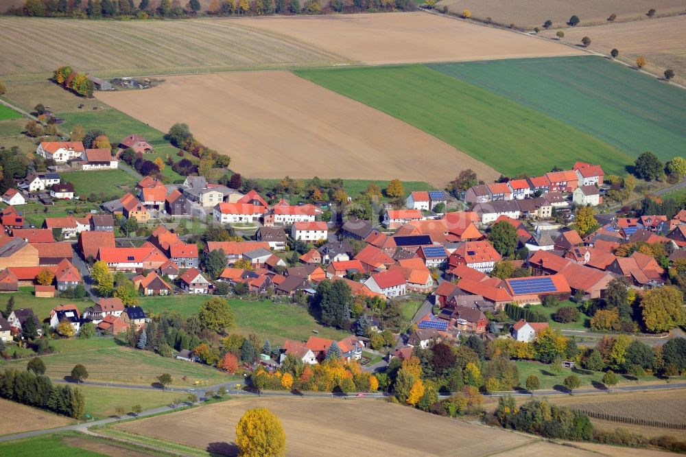 Luftbild Wolperode - Dorfansicht von Wolperode im Bundesland Niedersachsen