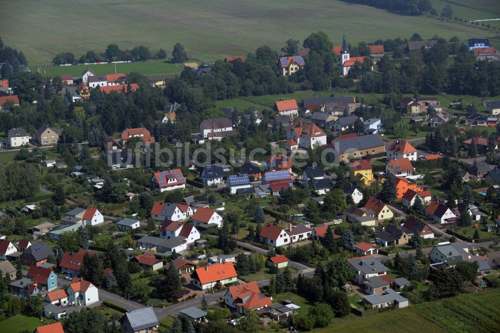 Luftbild Altenhain - Dorfkern in Altenhain im Bundesland Sachsen