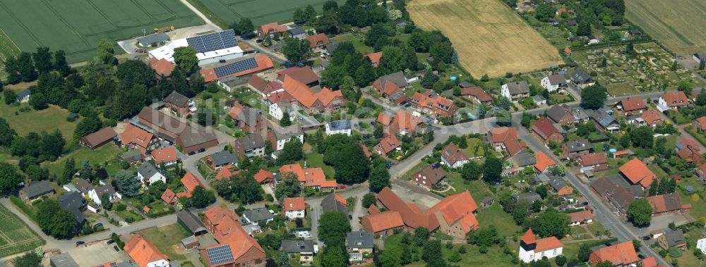 Luftaufnahme Barsinghausen - Dorfkern in Barsinghausen im Bundesland Niedersachsen