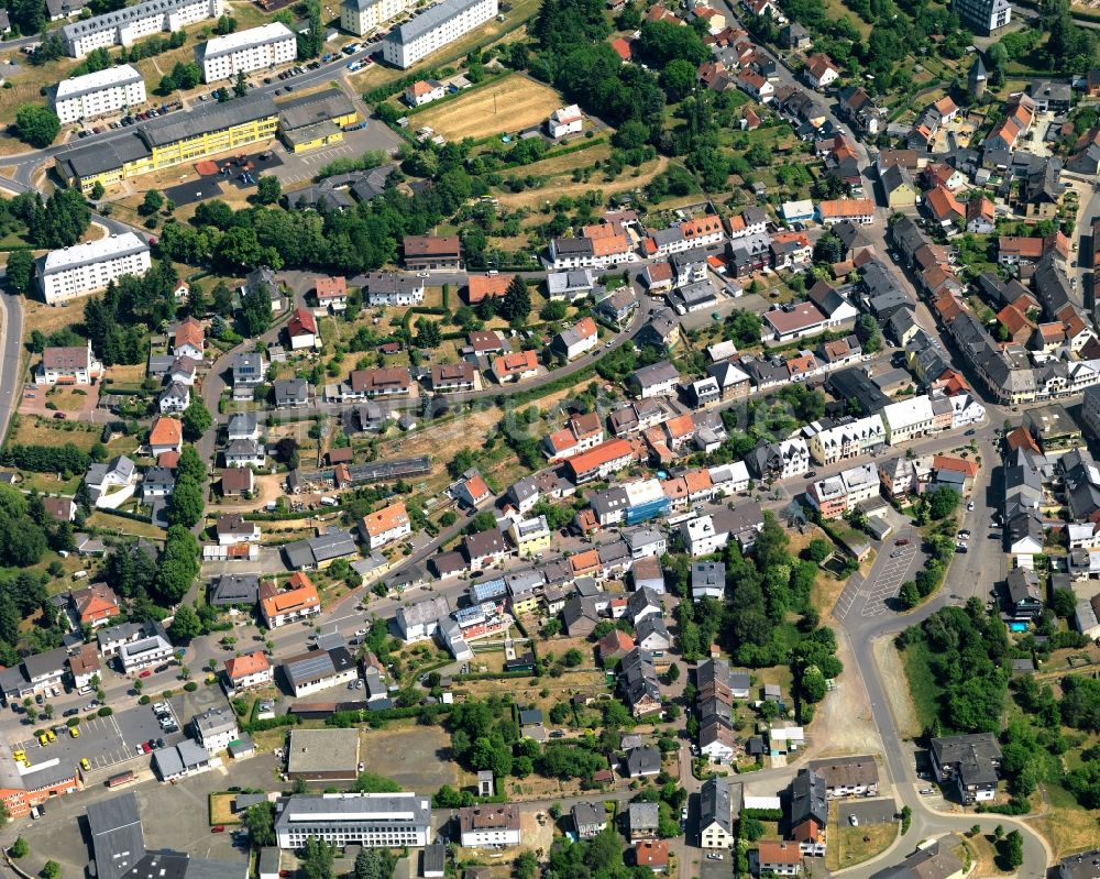 Luftaufnahme Baumholder - Dorfkern in Baumholder im Bundesland Rheinland-Pfalz